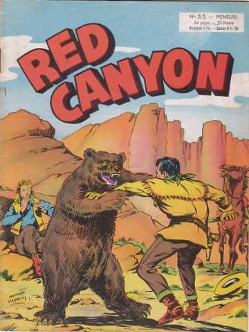 Scan de la Couverture Red Canyon n 35